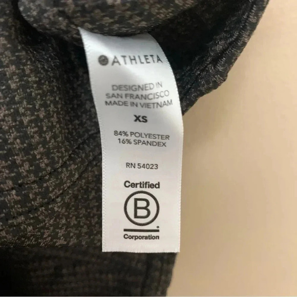 Athleta Delancey Houndstooth Tight Size XS - Picture 12 of 13